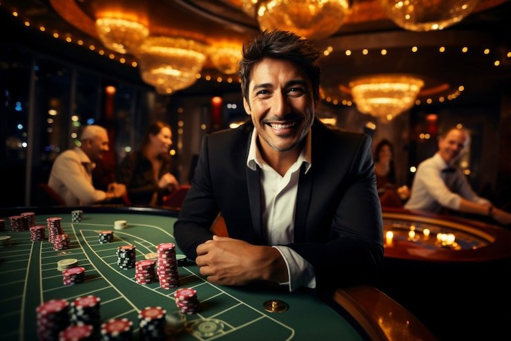 Pengguna Indonesia memainkan Live Casino reno14 di smartphone dengan tampilan antarmuka yang bersih dan responsif